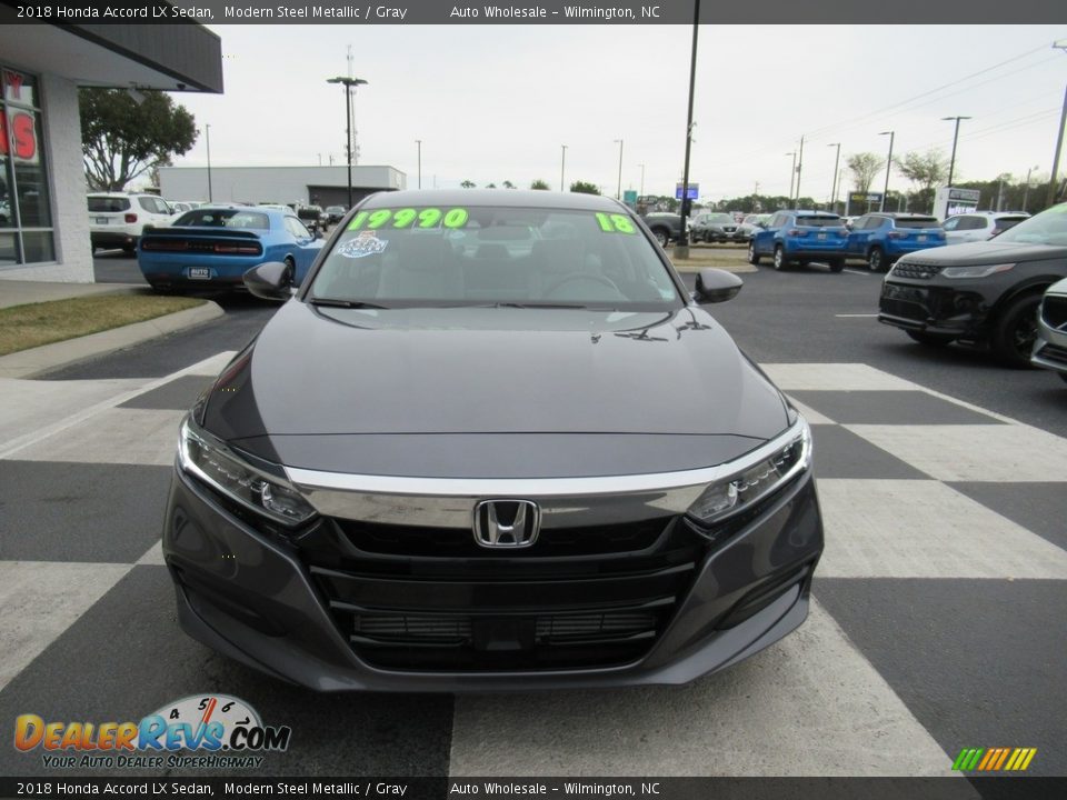 2018 Honda Accord LX Sedan Modern Steel Metallic / Gray Photo #2