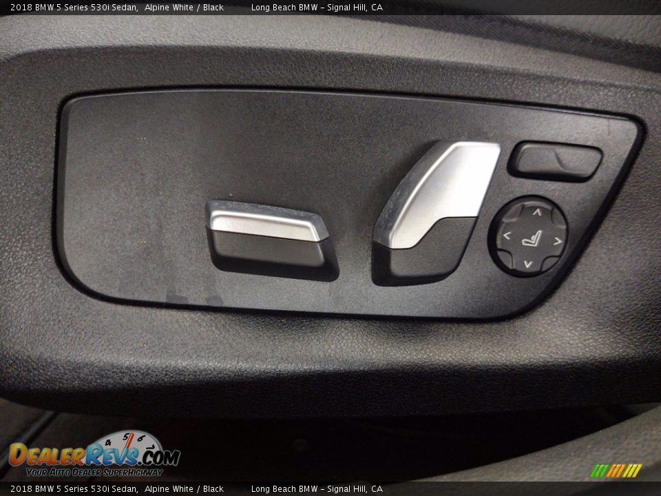 2018 BMW 5 Series 530i Sedan Alpine White / Black Photo #15
