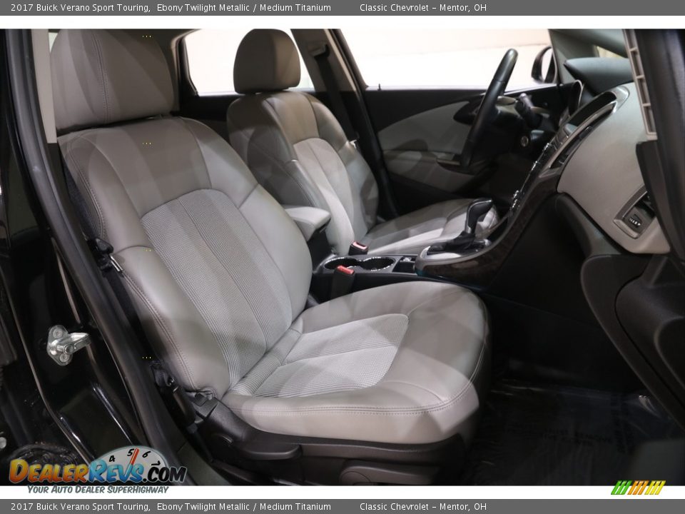 2017 Buick Verano Sport Touring Ebony Twilight Metallic / Medium Titanium Photo #14