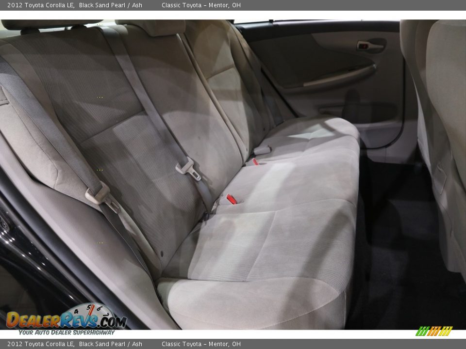 2012 Toyota Corolla LE Black Sand Pearl / Ash Photo #13