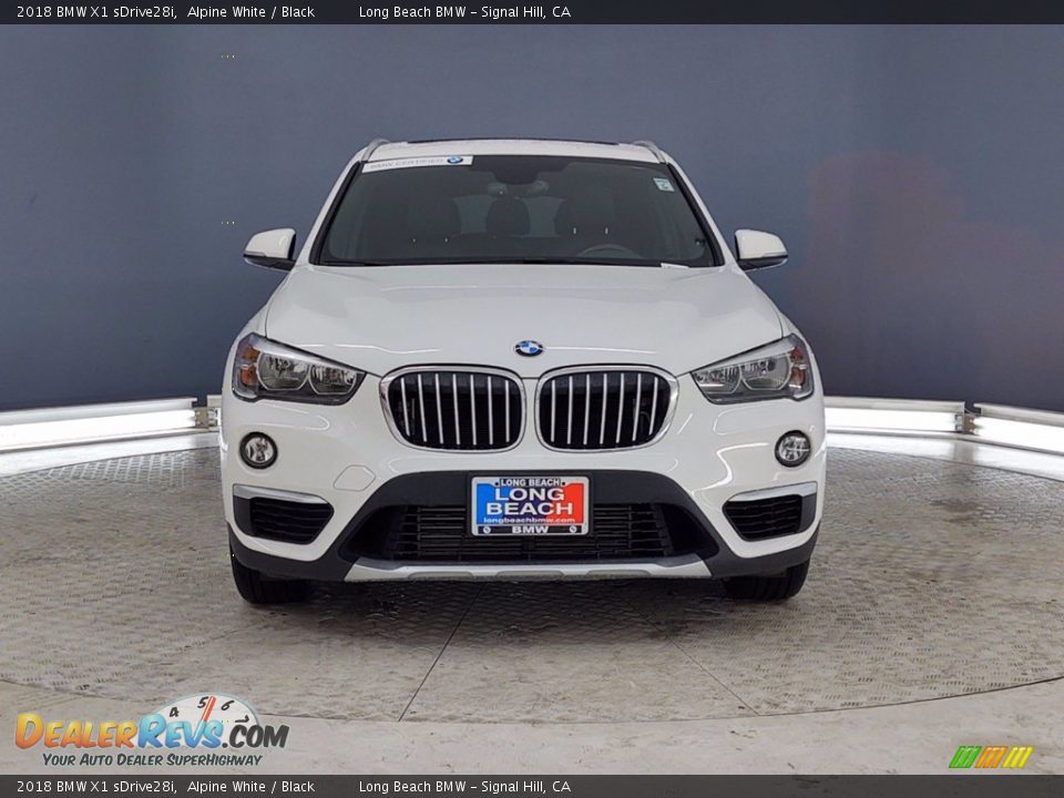 2018 BMW X1 sDrive28i Alpine White / Black Photo #2