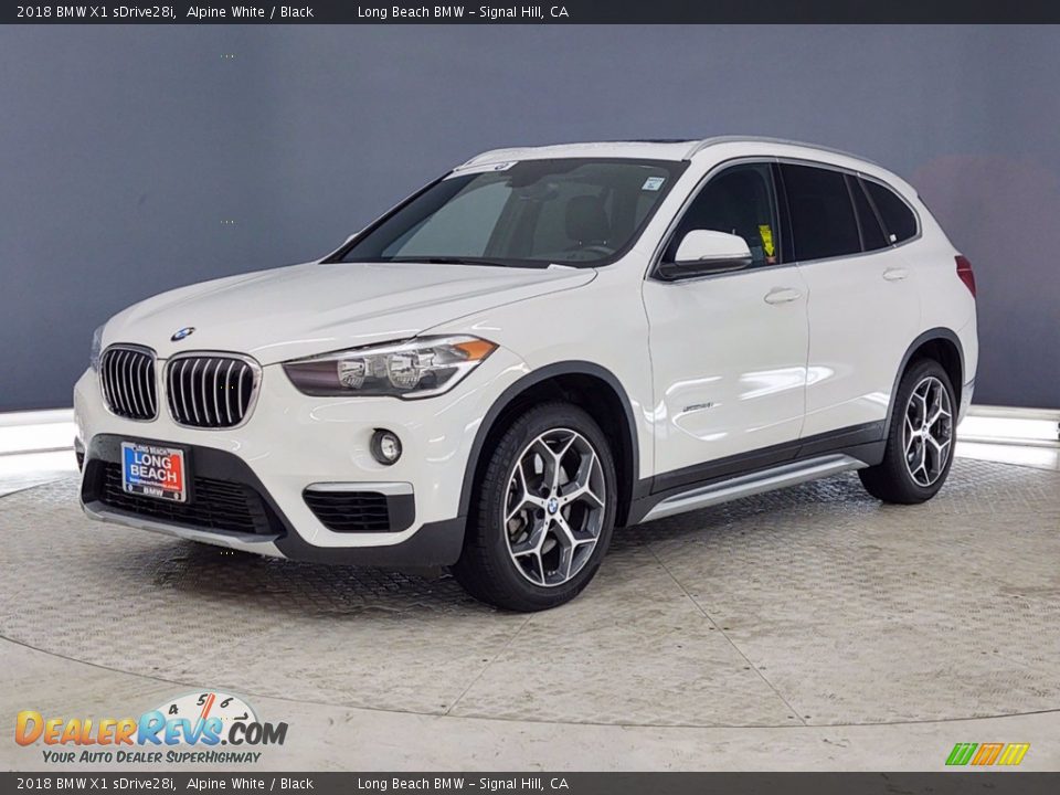 2018 BMW X1 sDrive28i Alpine White / Black Photo #3