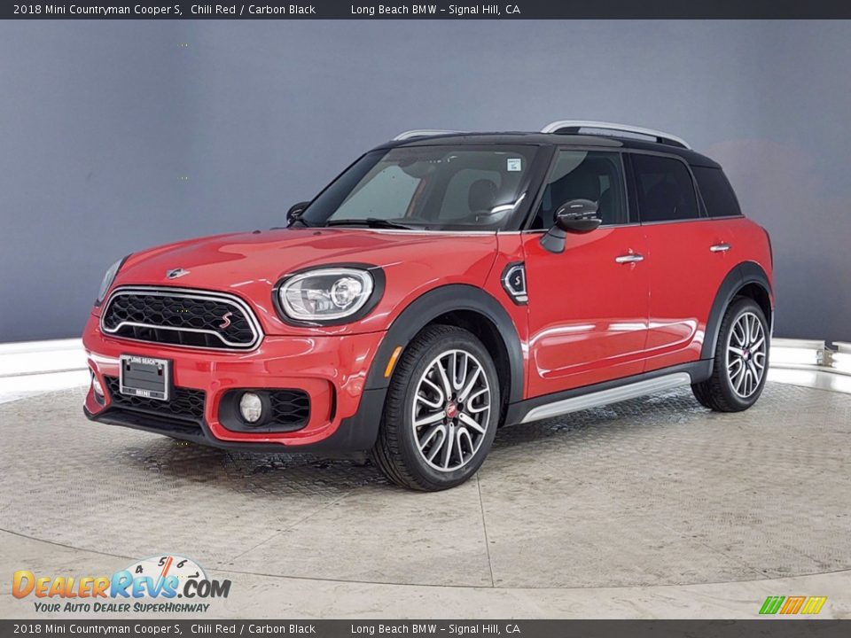 2018 Mini Countryman Cooper S Chili Red / Carbon Black Photo #3