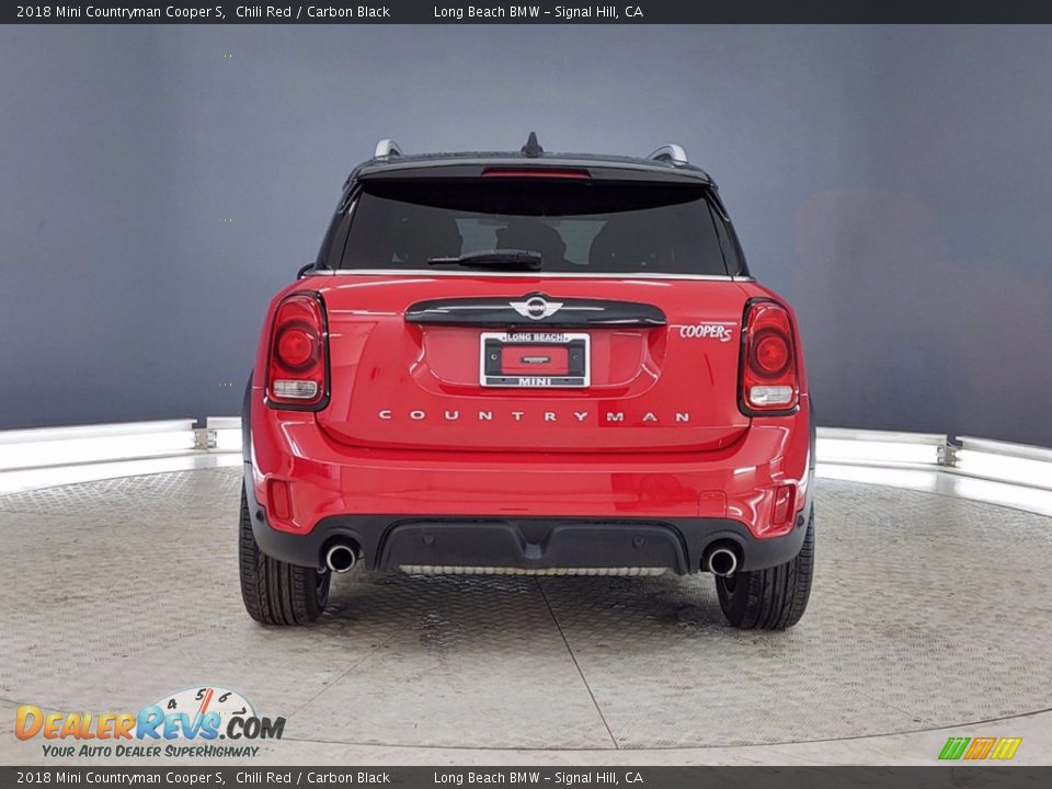 2018 Mini Countryman Cooper S Chili Red / Carbon Black Photo #4