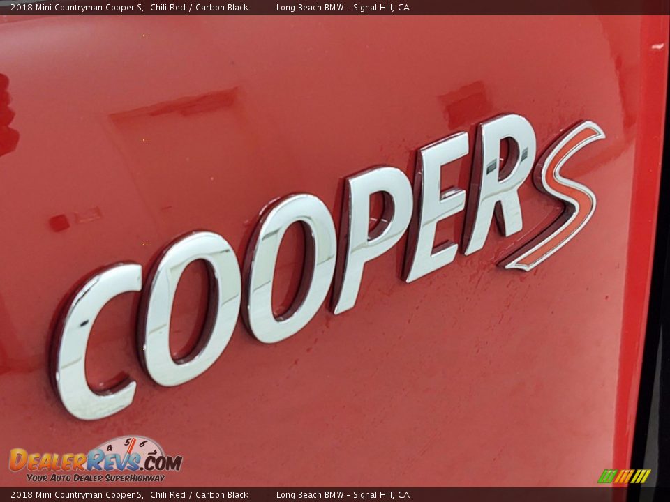 2018 Mini Countryman Cooper S Chili Red / Carbon Black Photo #11