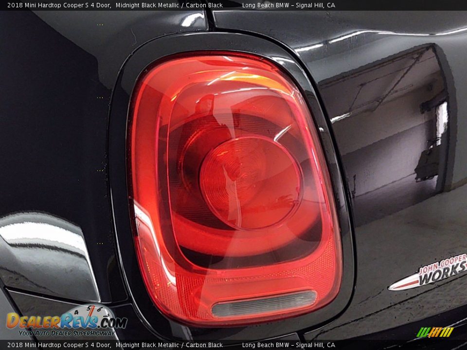 2018 Mini Hardtop Cooper S 4 Door Midnight Black Metallic / Carbon Black Photo #9