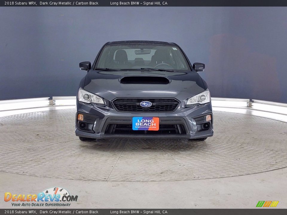 2018 Subaru WRX Dark Gray Metallic / Carbon Black Photo #2