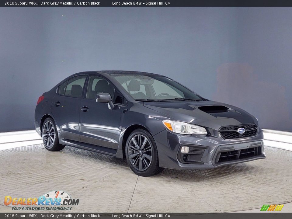 2018 Subaru WRX Dark Gray Metallic / Carbon Black Photo #36