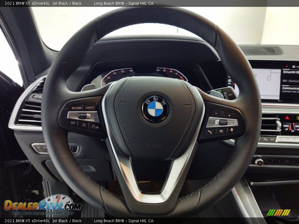 2021 BMW X5 sDrive40i Jet Black / Black Photo #14