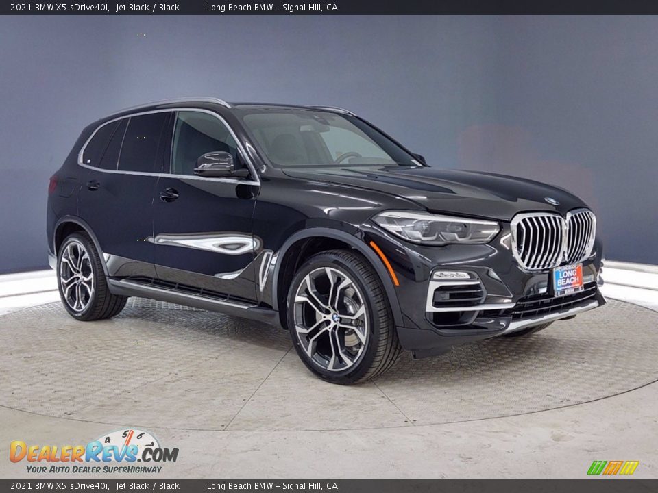 2021 BMW X5 sDrive40i Jet Black / Black Photo #27