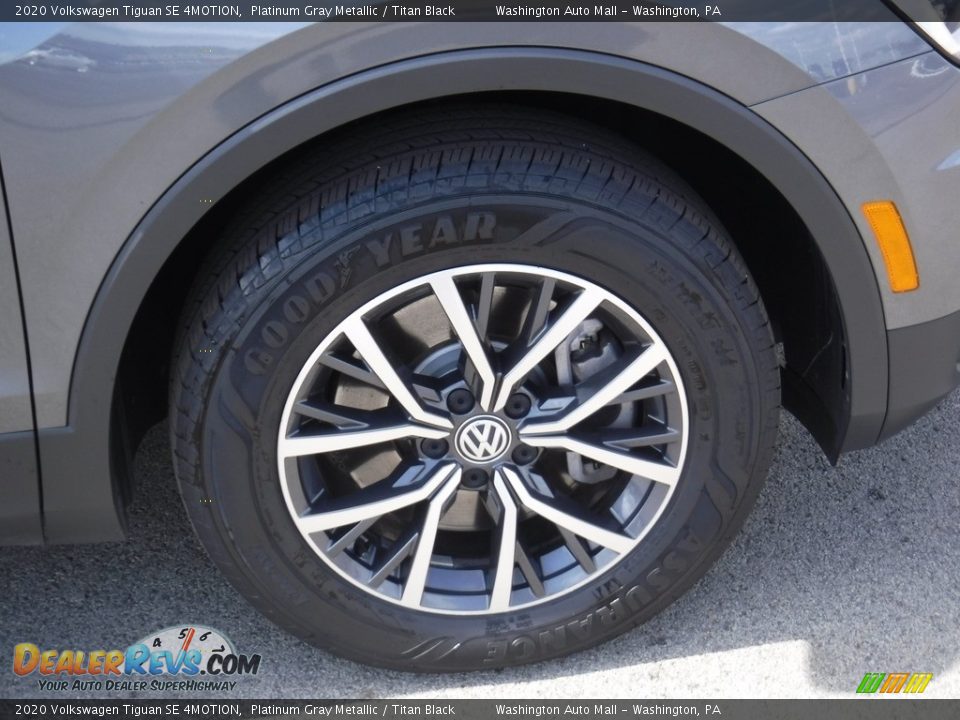 2020 Volkswagen Tiguan SE 4MOTION Platinum Gray Metallic / Titan Black Photo #3