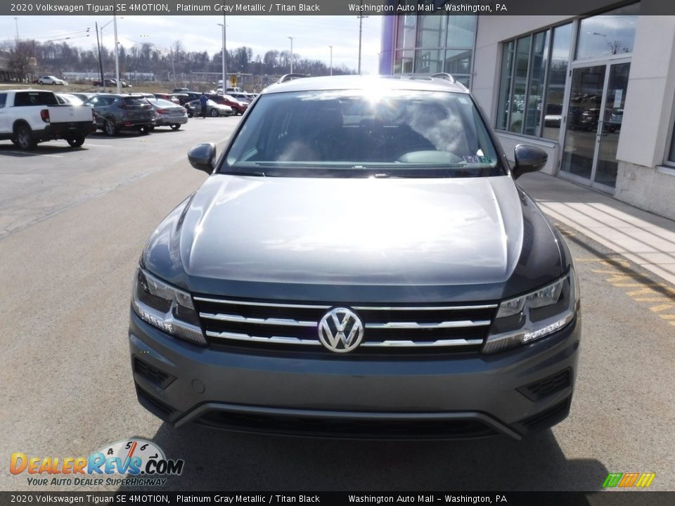 2020 Volkswagen Tiguan SE 4MOTION Platinum Gray Metallic / Titan Black Photo #5