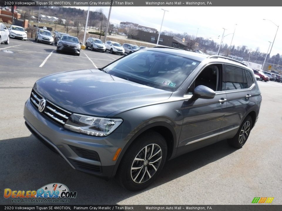 2020 Volkswagen Tiguan SE 4MOTION Platinum Gray Metallic / Titan Black Photo #6