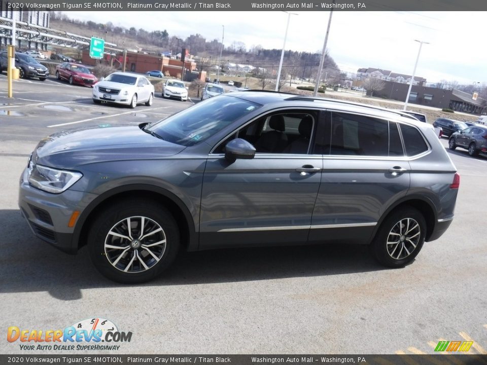 2020 Volkswagen Tiguan SE 4MOTION Platinum Gray Metallic / Titan Black Photo #7