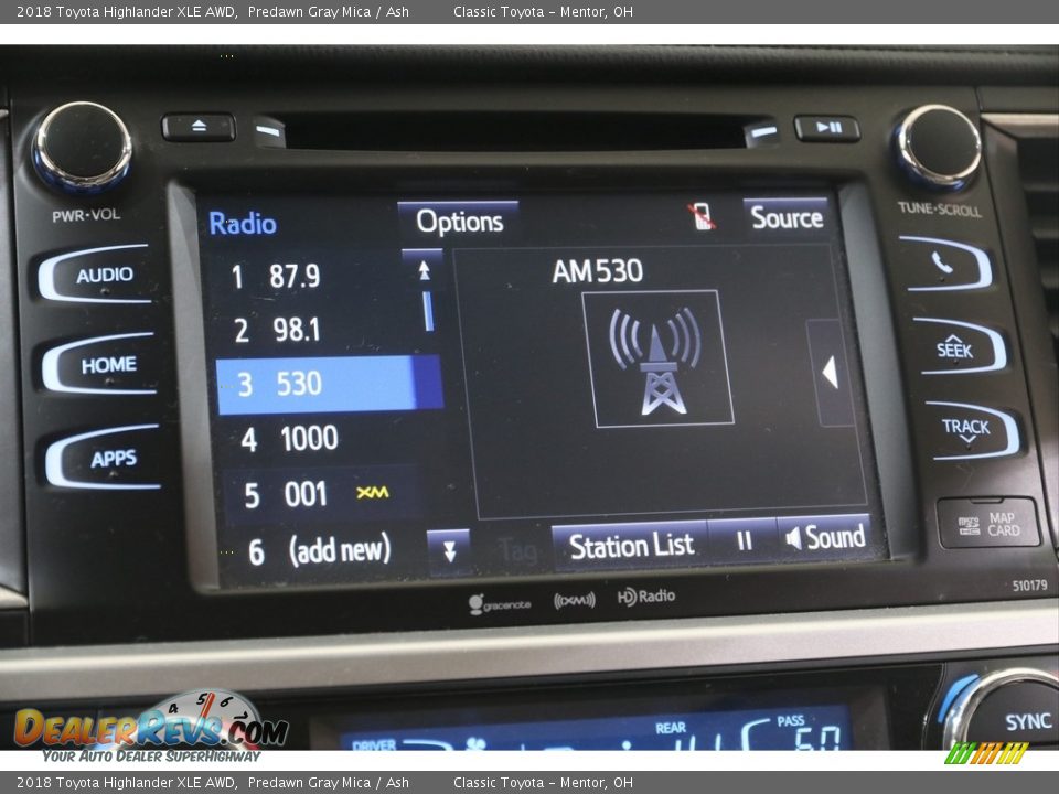 2018 Toyota Highlander XLE AWD Predawn Gray Mica / Ash Photo #11