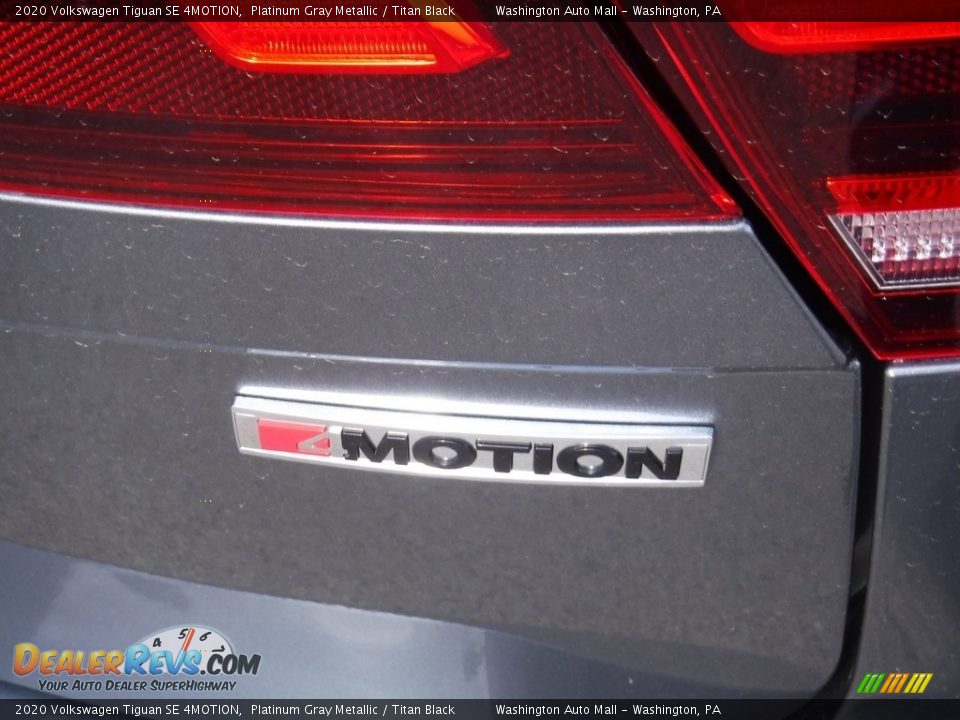 2020 Volkswagen Tiguan SE 4MOTION Platinum Gray Metallic / Titan Black Photo #11