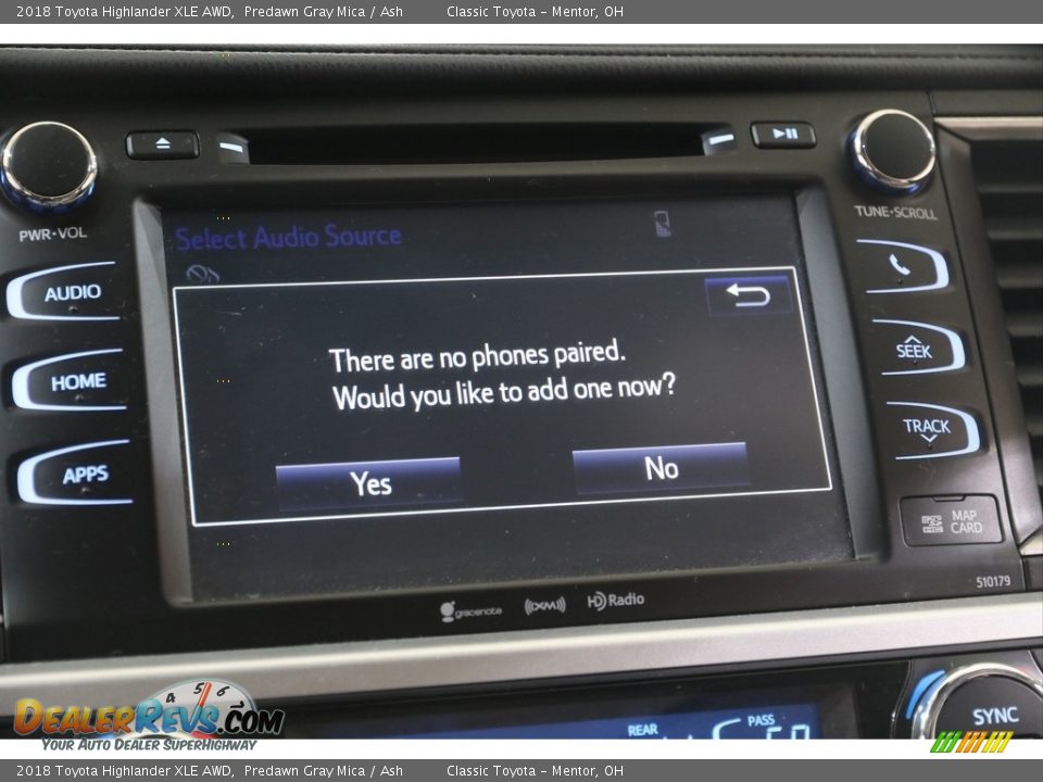 2018 Toyota Highlander XLE AWD Predawn Gray Mica / Ash Photo #12