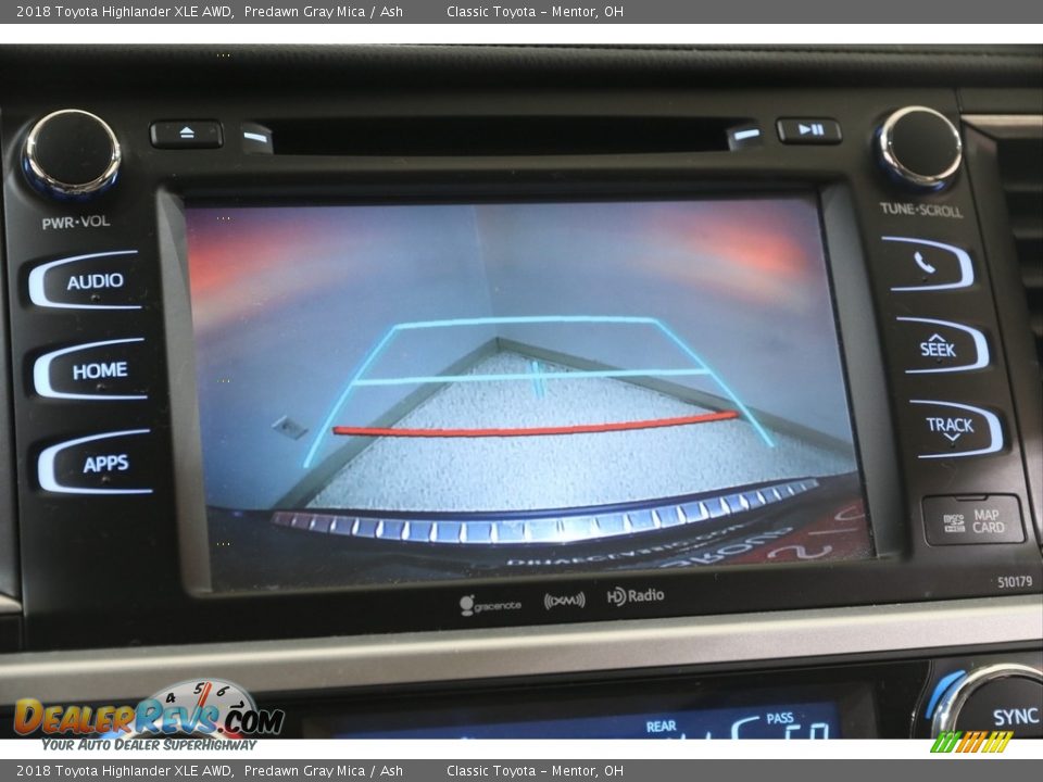 2018 Toyota Highlander XLE AWD Predawn Gray Mica / Ash Photo #13