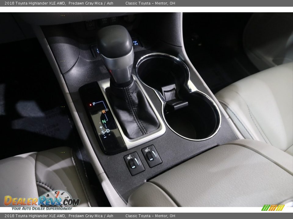 2018 Toyota Highlander XLE AWD Predawn Gray Mica / Ash Photo #14
