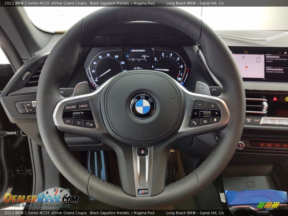 2021 BMW 2 Series M235 xDrive Grand Coupe Steering Wheel Photo #14