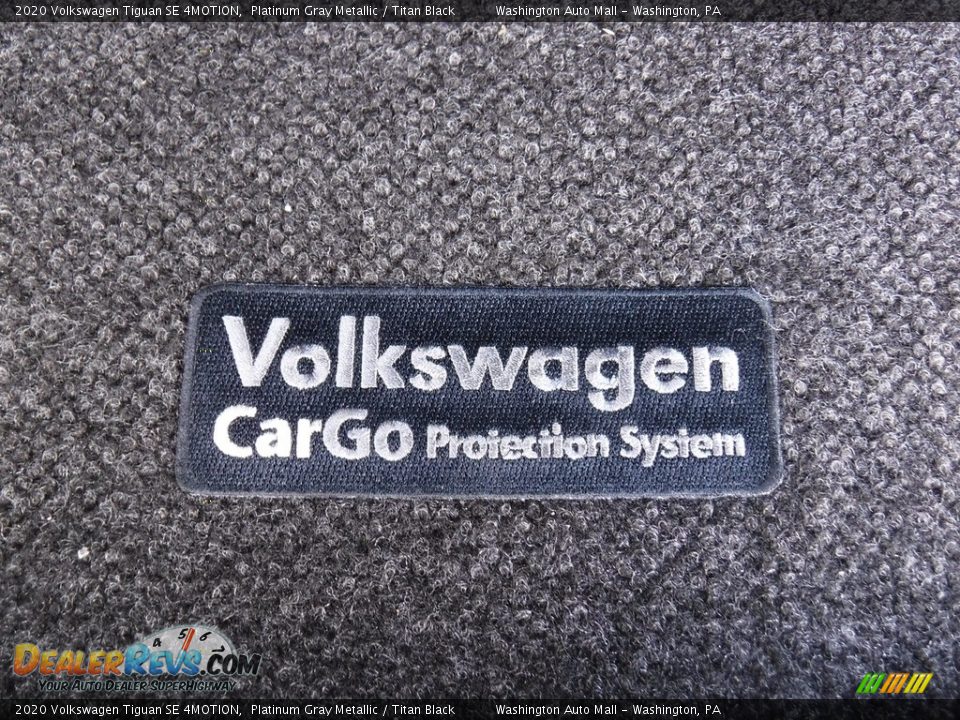 2020 Volkswagen Tiguan SE 4MOTION Platinum Gray Metallic / Titan Black Photo #29