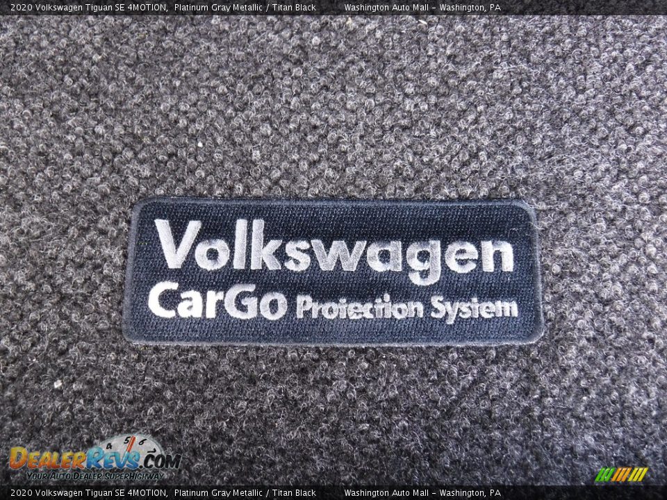 2020 Volkswagen Tiguan SE 4MOTION Platinum Gray Metallic / Titan Black Photo #29