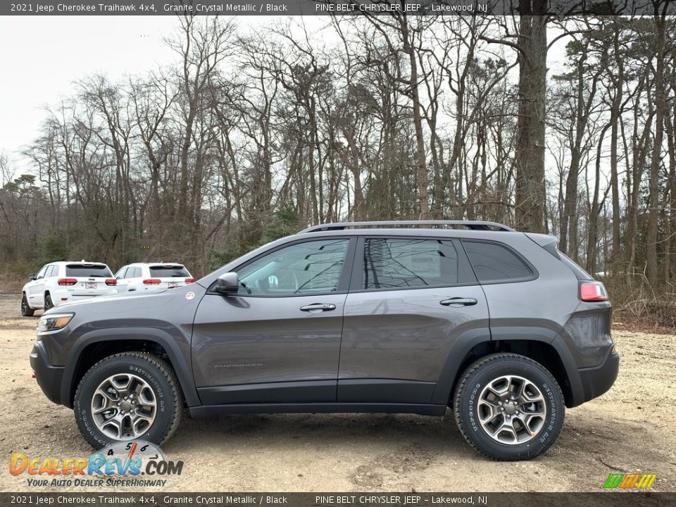 Granite Crystal Metallic 2021 Jeep Cherokee Traihawk 4x4 Photo #4