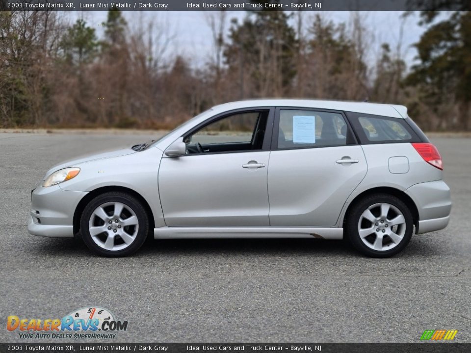 2003 Toyota Matrix XR Lunar Mist Metallic / Dark Gray Photo #2