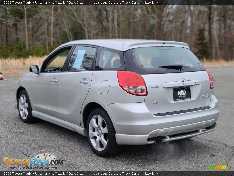 2003 Toyota Matrix XR Lunar Mist Metallic / Dark Gray Photo #3