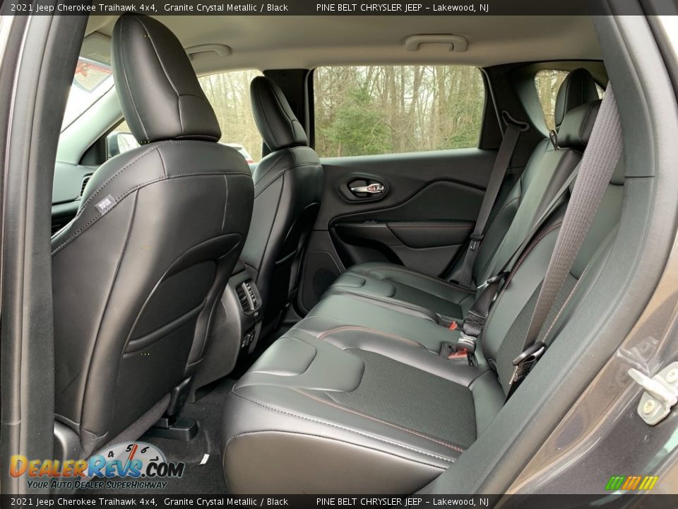 Rear Seat of 2021 Jeep Cherokee Traihawk 4x4 Photo #9