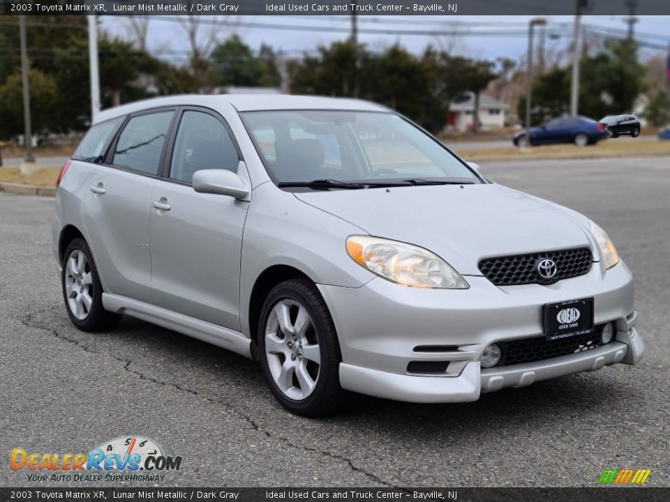 2003 Toyota Matrix XR Lunar Mist Metallic / Dark Gray Photo #7