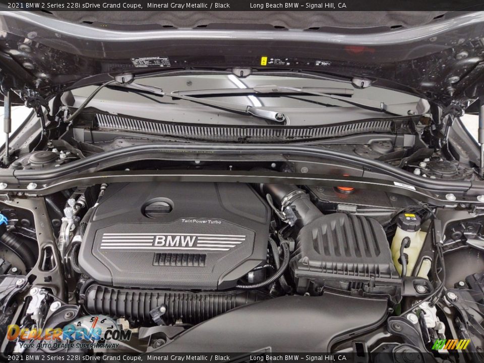 2021 BMW 2 Series 228i sDrive Grand Coupe Mineral Gray Metallic / Black Photo #9