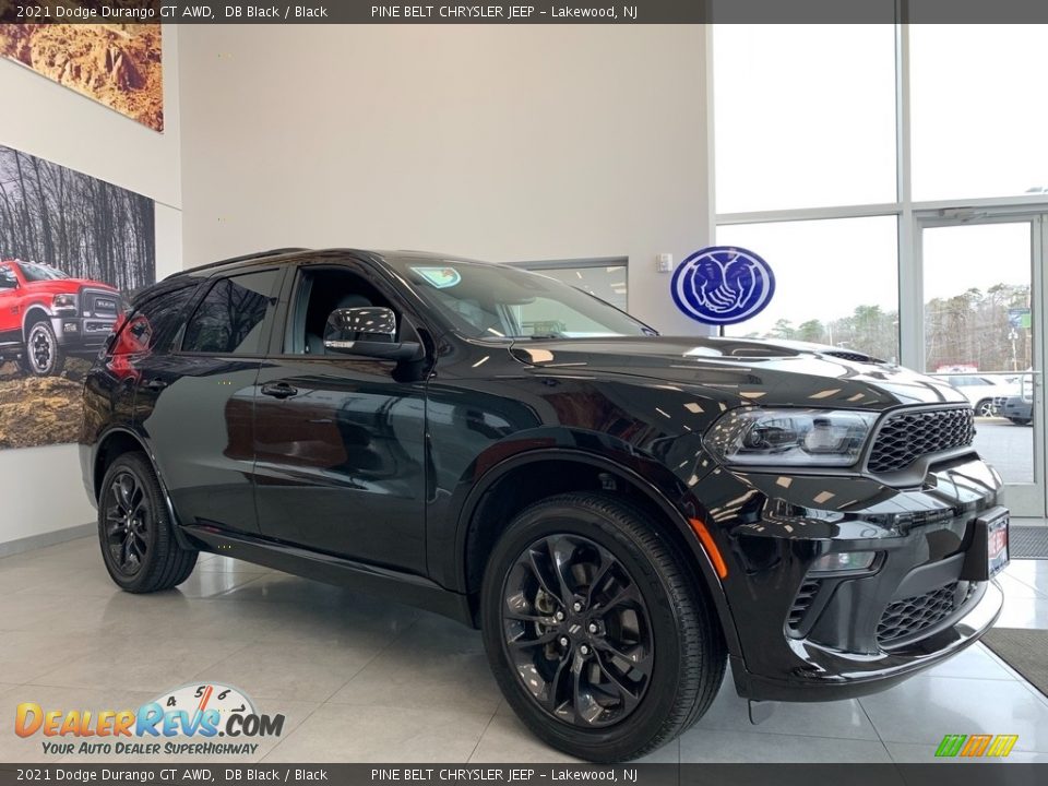 2021 Dodge Durango GT AWD DB Black / Black Photo #4