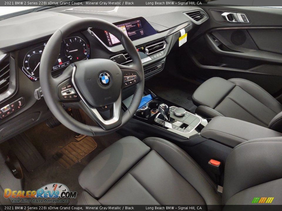 2021 BMW 2 Series 228i sDrive Grand Coupe Mineral Gray Metallic / Black Photo #12