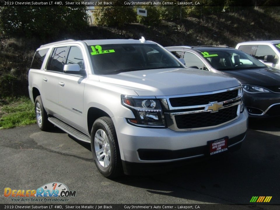 2019 Chevrolet Suburban LT 4WD Silver Ice Metallic / Jet Black Photo #1