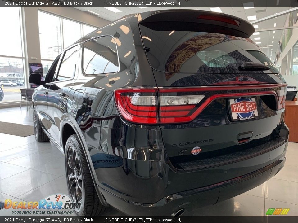 2021 Dodge Durango GT AWD DB Black / Black Photo #7