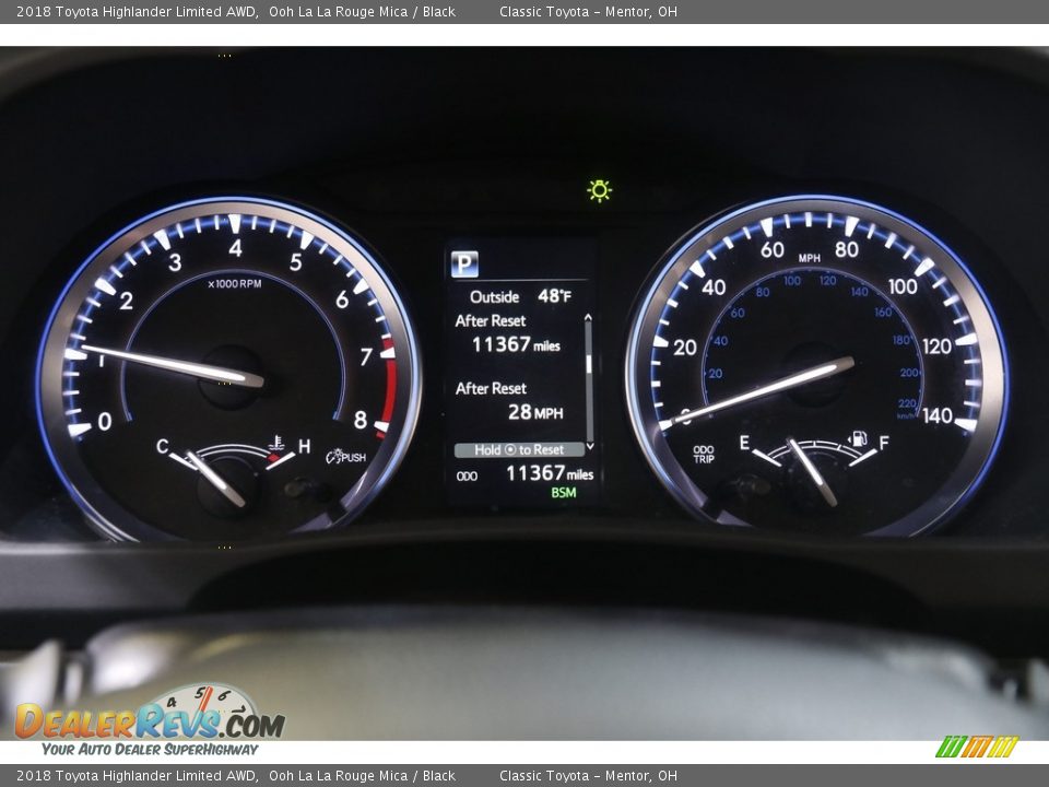 2018 Toyota Highlander Limited AWD Ooh La La Rouge Mica / Black Photo #8