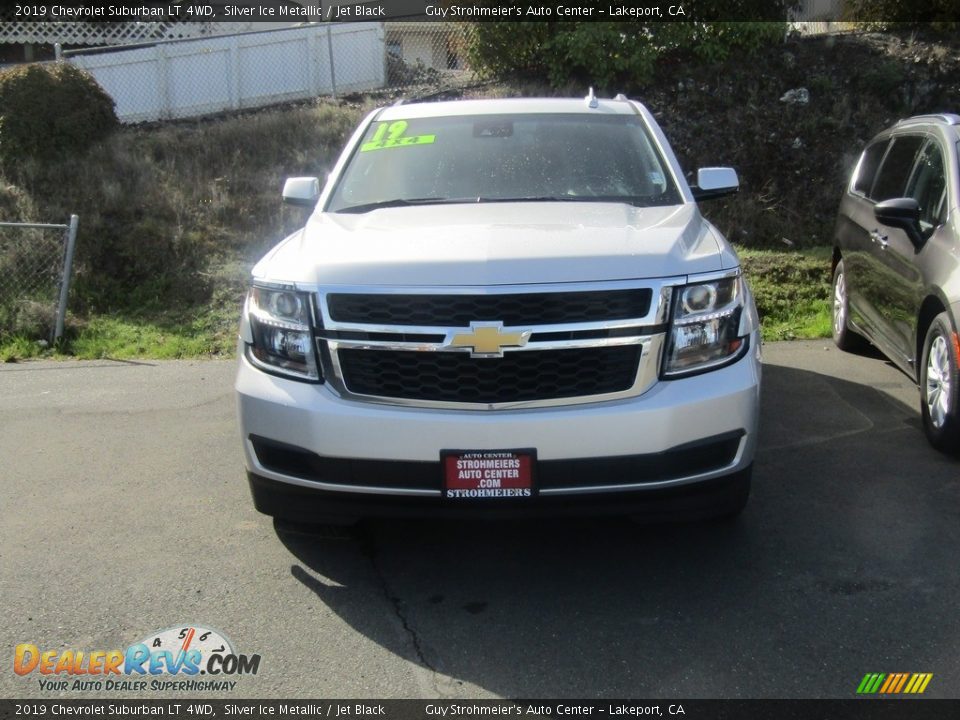 2019 Chevrolet Suburban LT 4WD Silver Ice Metallic / Jet Black Photo #2