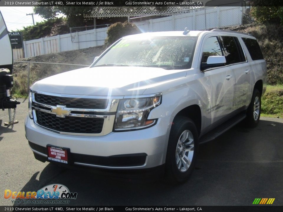 2019 Chevrolet Suburban LT 4WD Silver Ice Metallic / Jet Black Photo #3