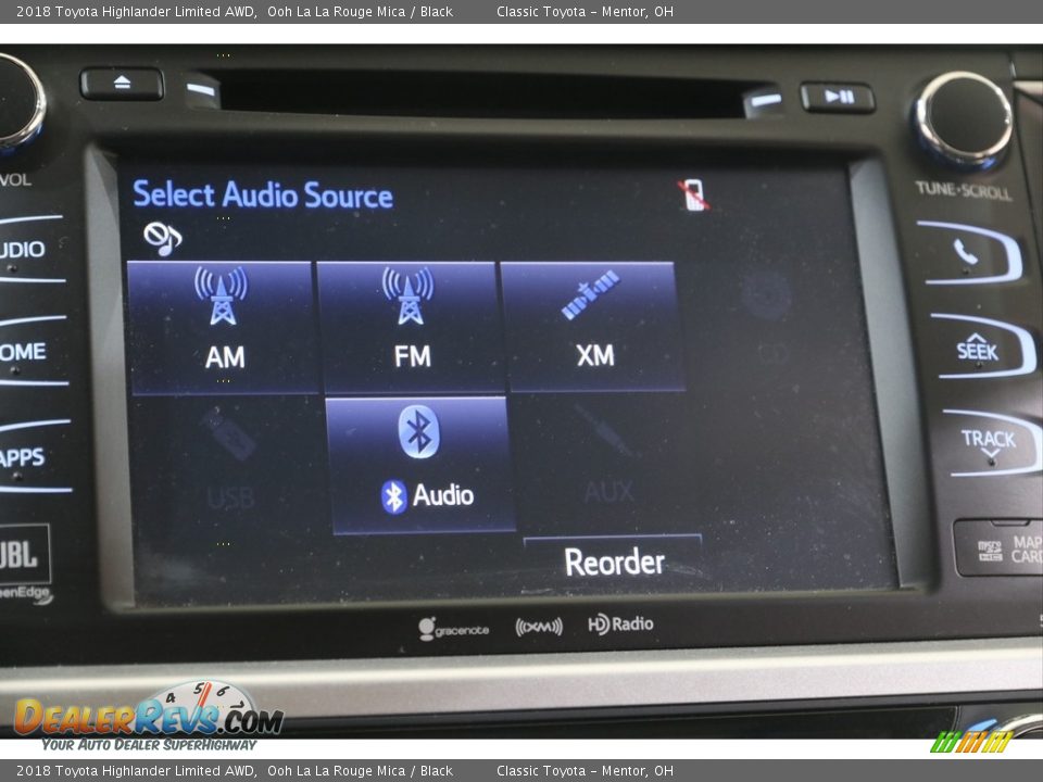2018 Toyota Highlander Limited AWD Ooh La La Rouge Mica / Black Photo #11