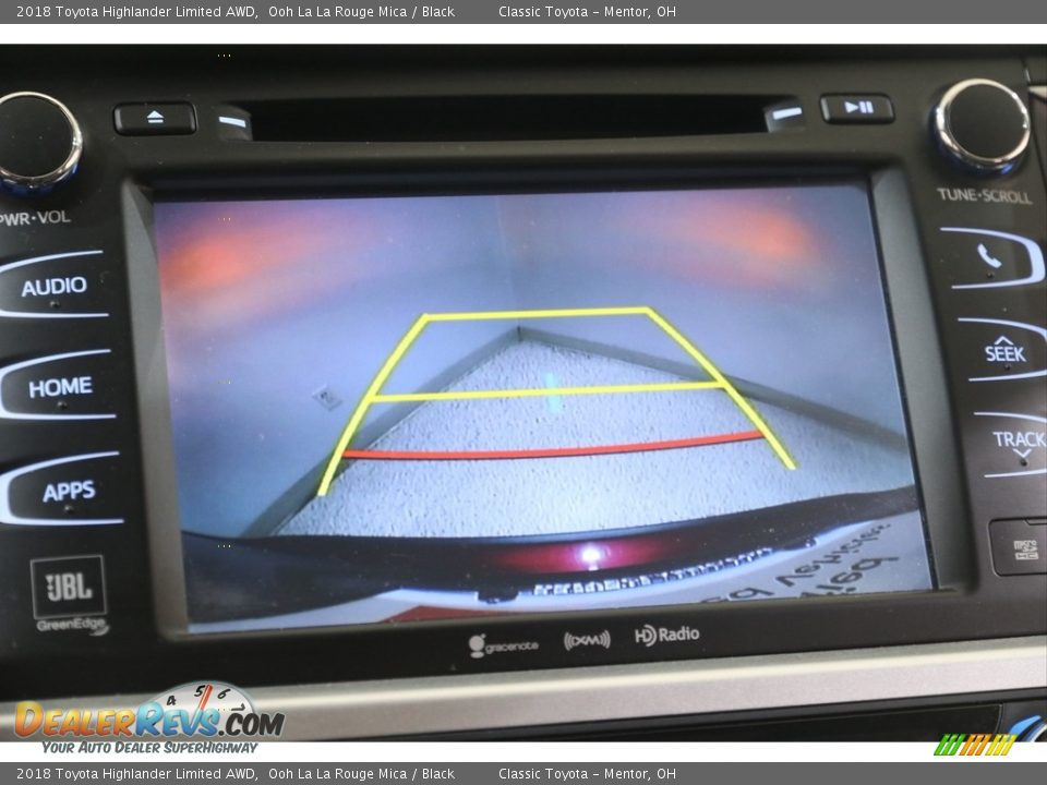 2018 Toyota Highlander Limited AWD Ooh La La Rouge Mica / Black Photo #13