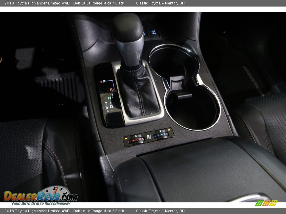 2018 Toyota Highlander Limited AWD Ooh La La Rouge Mica / Black Photo #14