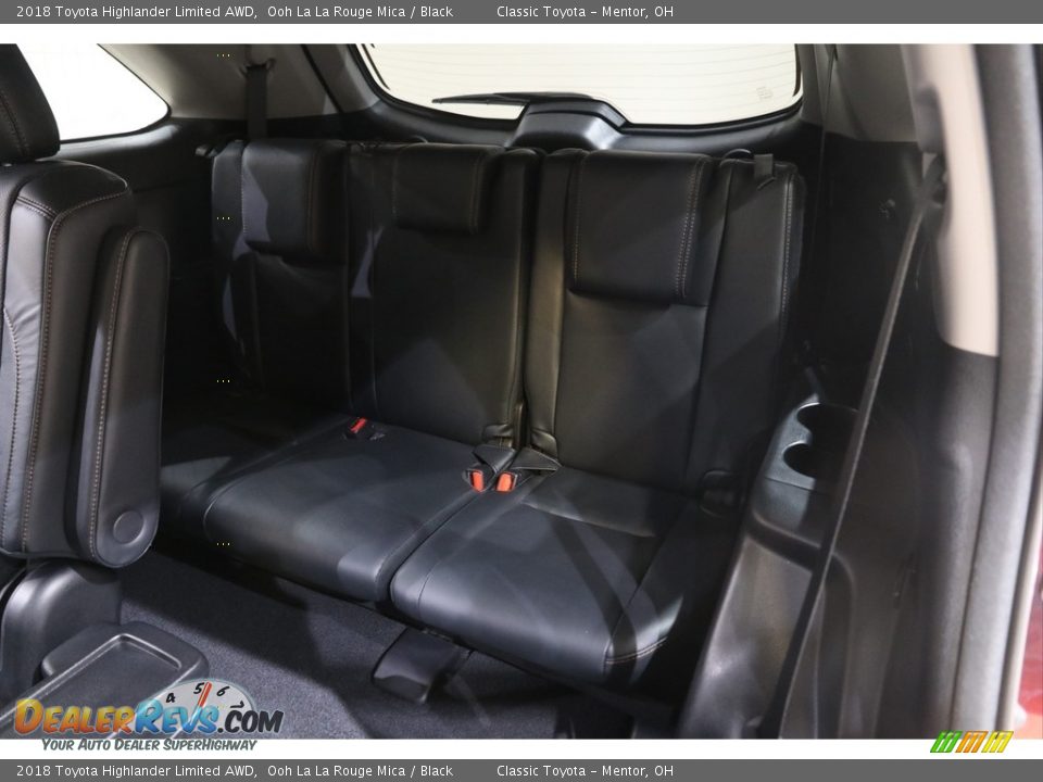 2018 Toyota Highlander Limited AWD Ooh La La Rouge Mica / Black Photo #20