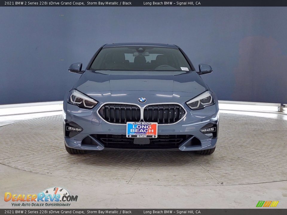 2021 BMW 2 Series 228i sDrive Grand Coupe Storm Bay Metallic / Black Photo #2