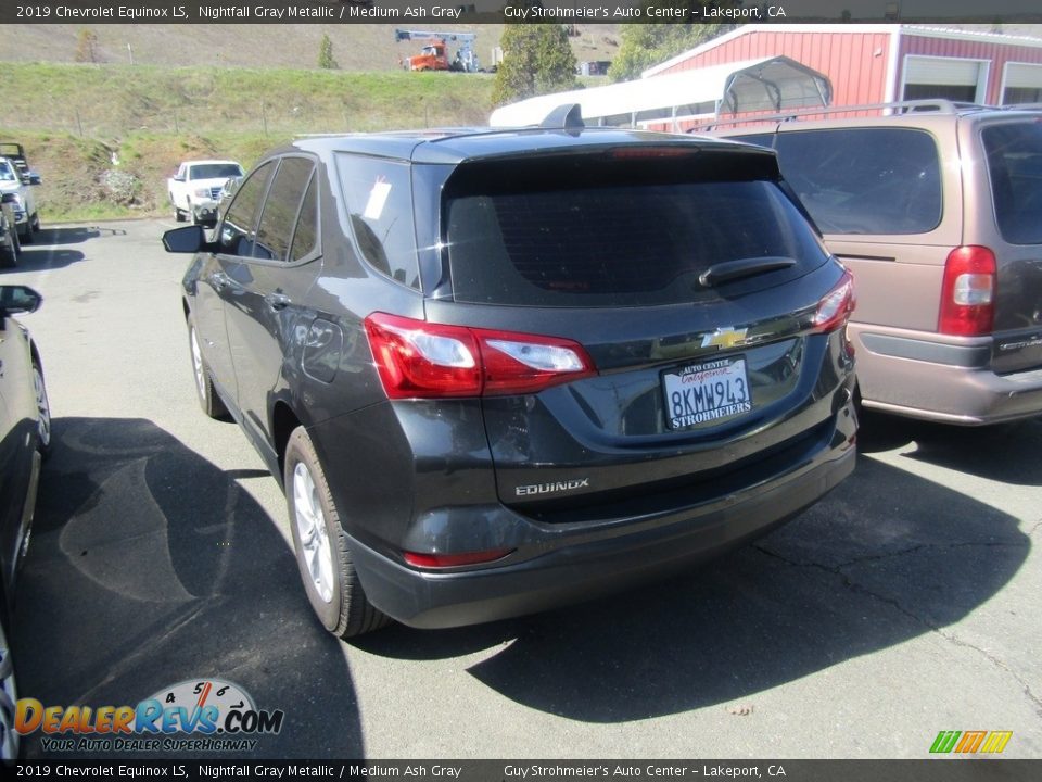 2019 Chevrolet Equinox LS Nightfall Gray Metallic / Medium Ash Gray Photo #5