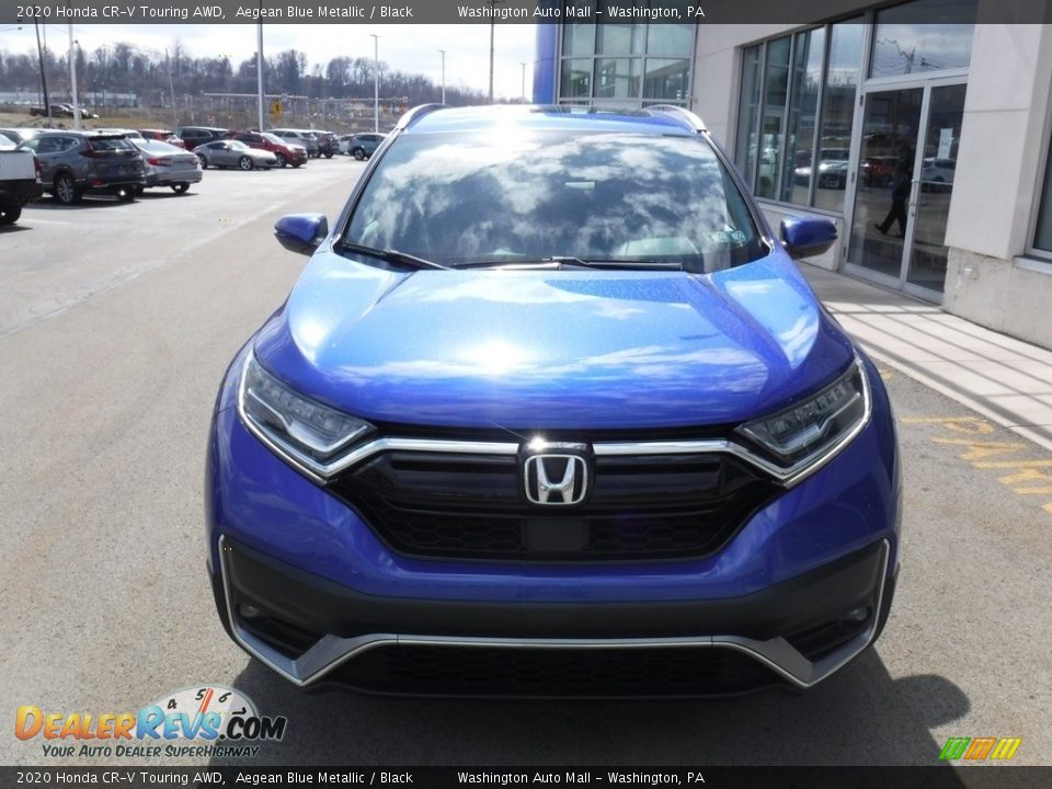 2020 Honda CR-V Touring AWD Aegean Blue Metallic / Black Photo #5