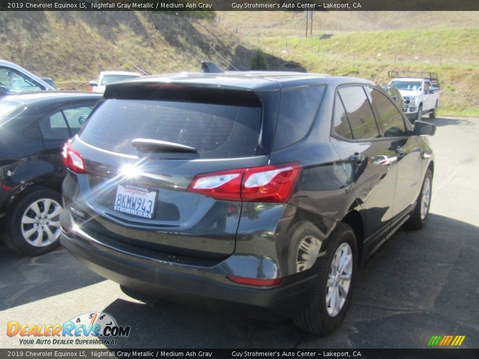 2019 Chevrolet Equinox LS Nightfall Gray Metallic / Medium Ash Gray Photo #6