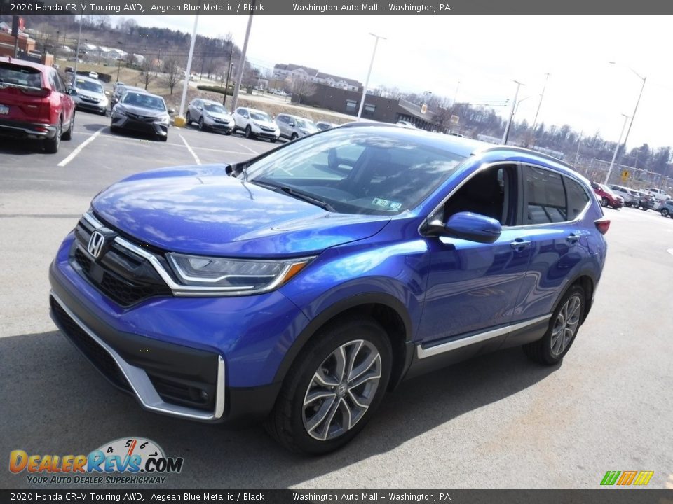 2020 Honda CR-V Touring AWD Aegean Blue Metallic / Black Photo #6