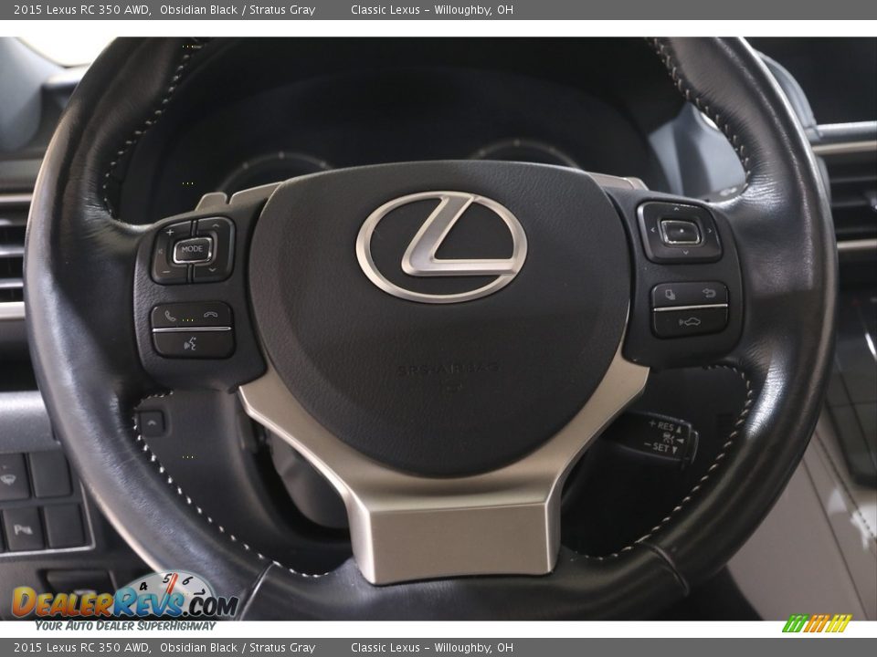 2015 Lexus RC 350 AWD Steering Wheel Photo #7