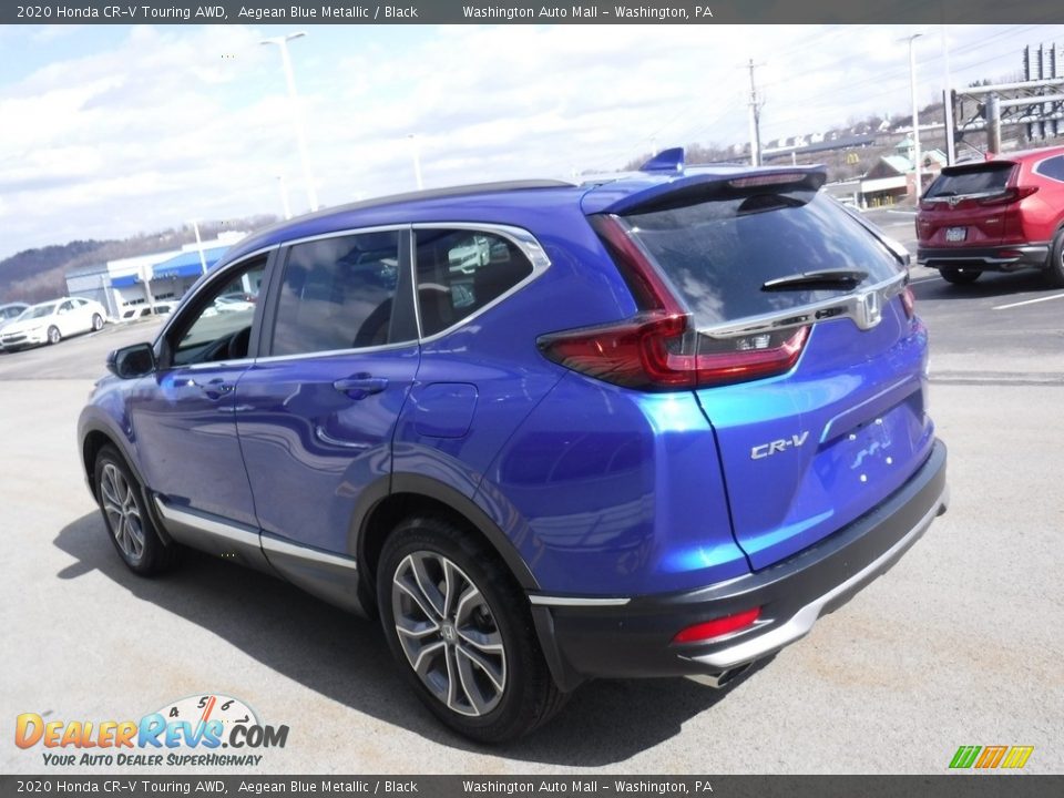 2020 Honda CR-V Touring AWD Aegean Blue Metallic / Black Photo #7